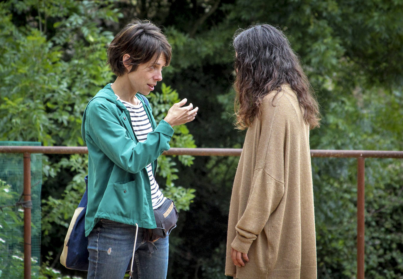 Fotos: Las imágenes del rodaje en Llodio del primer largometraje de Estíbaliz Urresola