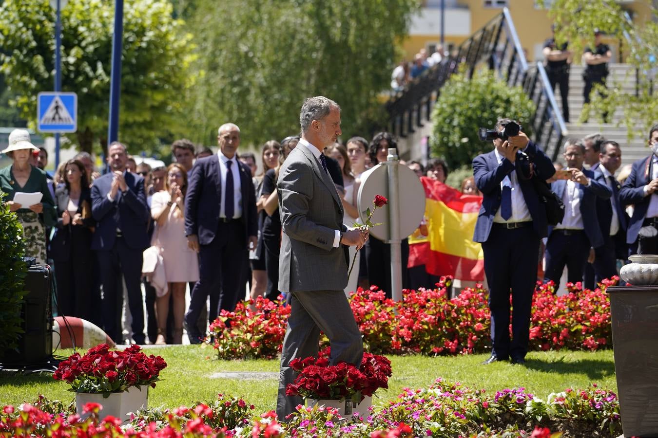 Fotos: Homenaje de estado a Miguel Ángel Blanco en Ermua