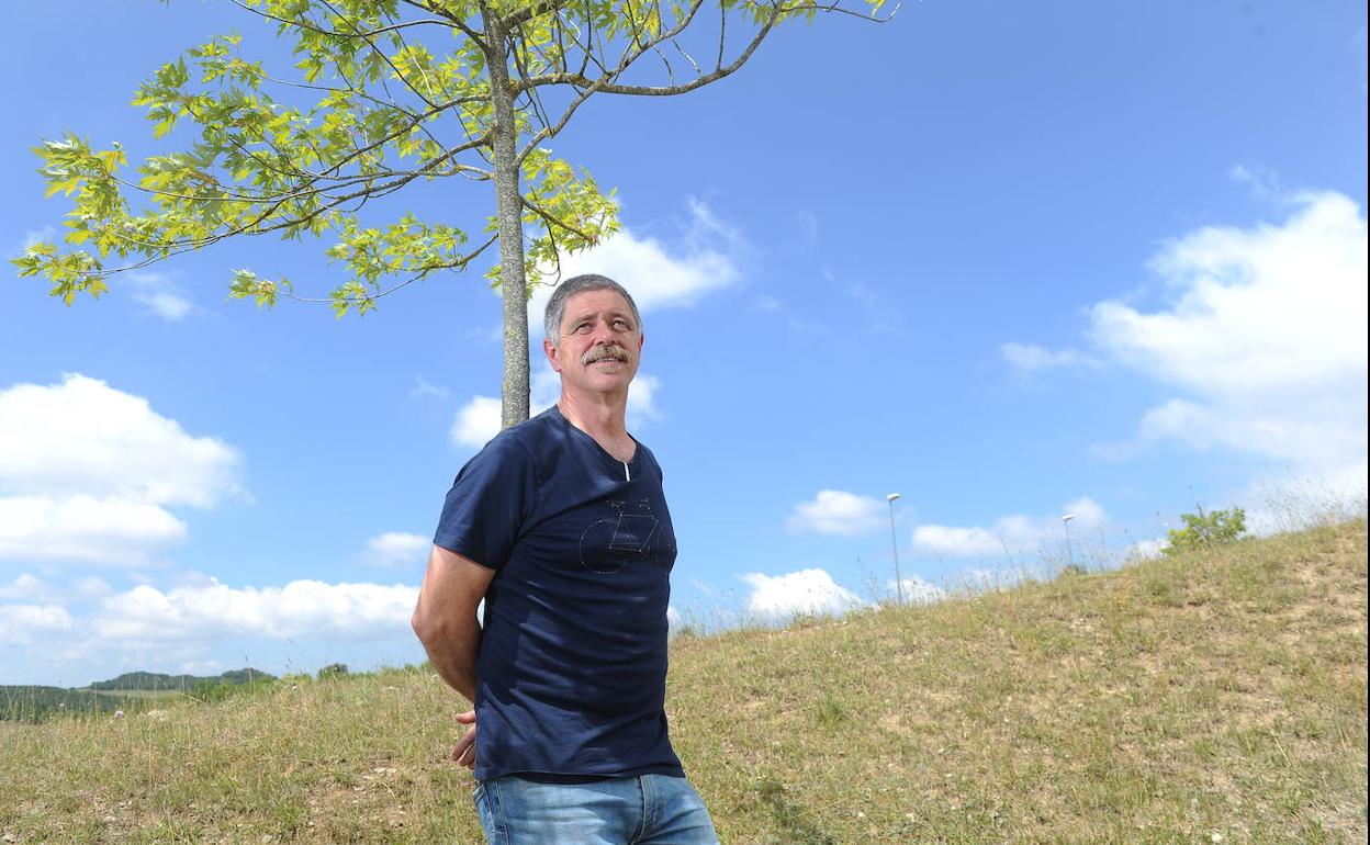 Aranda confiesa que disfruta mirando al cielo. 