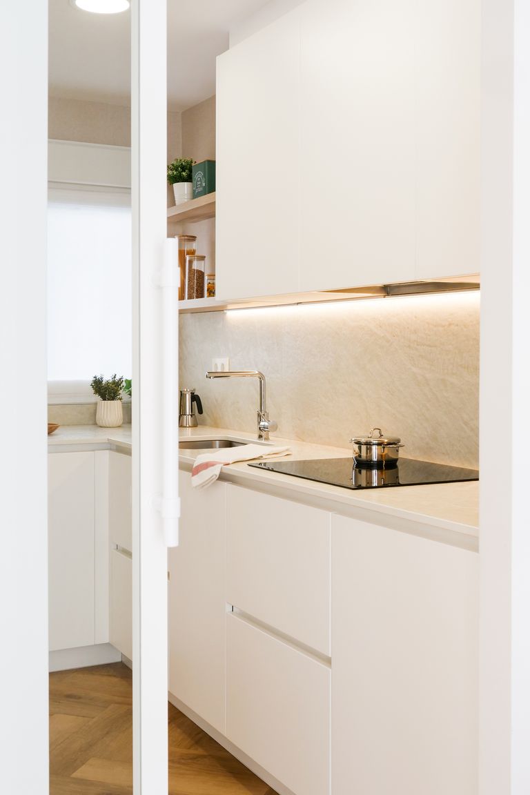 Fotos: Un pequeño oasis en el centro de Bilbao o cómo dar la vuelta a un piso de 70 metros cuadrados