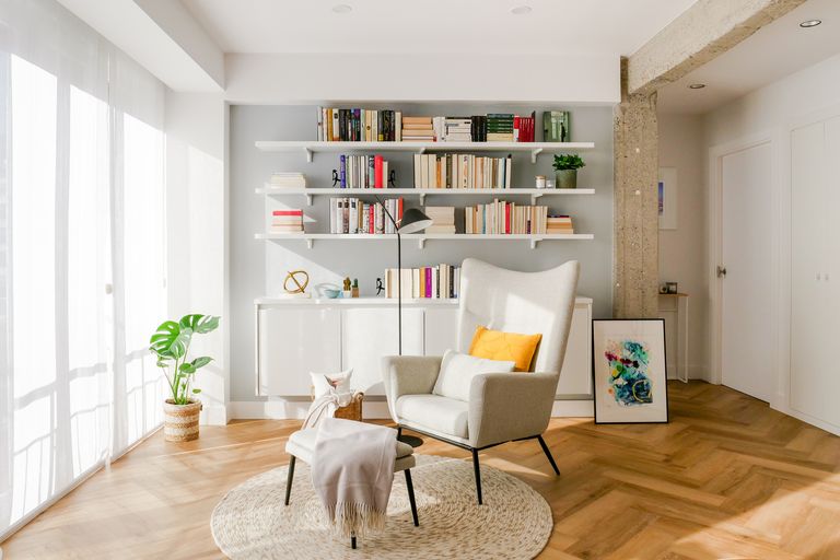 Fotos: Un pequeño oasis en el centro de Bilbao o cómo dar la vuelta a un piso de 70 metros cuadrados