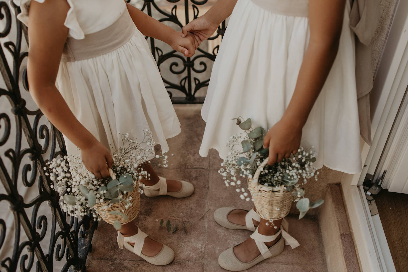 Fotos: Julia, la novia que brilló en Jerez con vestido y joyas bilbaínas