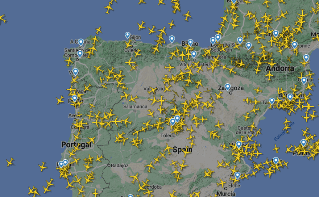 Del vuelo de Pelosi a Taiwán al del Juan Carlos I a Vigo: así funcionan los exitosos rastreadores de aviones 