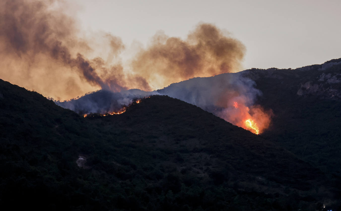 Fotos: Imágenes del incendio declarado en Zambrana