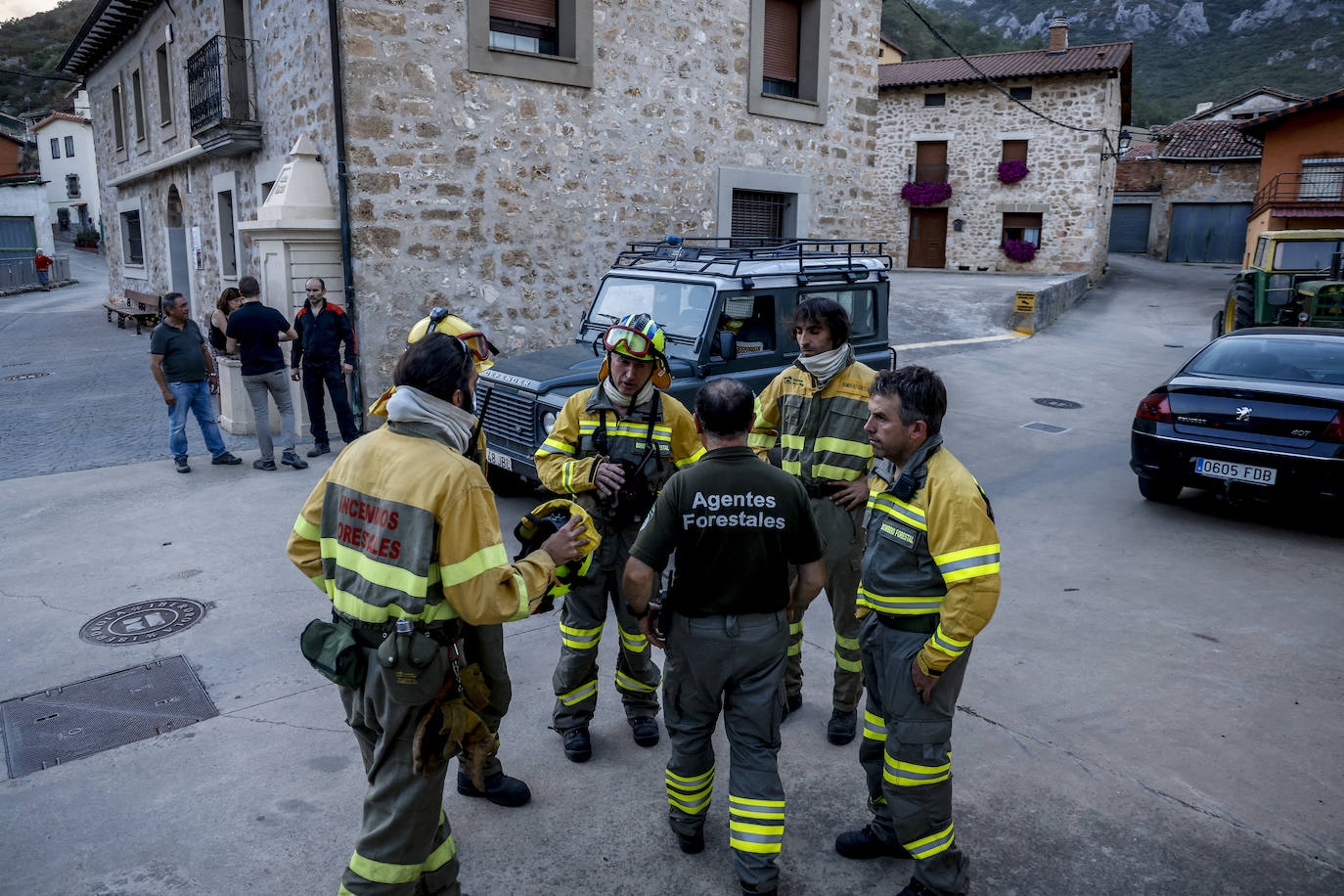 Fotos: Imágenes del incendio declarado en Zambrana