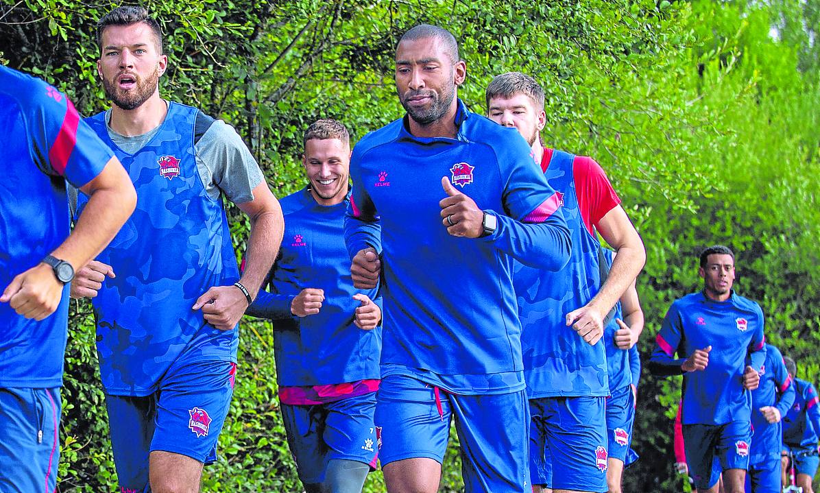 Imagen de la pretemporada del Baskonia del curso anterior.