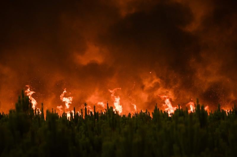 Fotos: Las espectaculares fotos del incendio