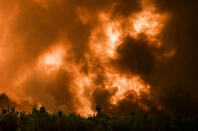 Fotos: Las espectaculares fotos del incendio