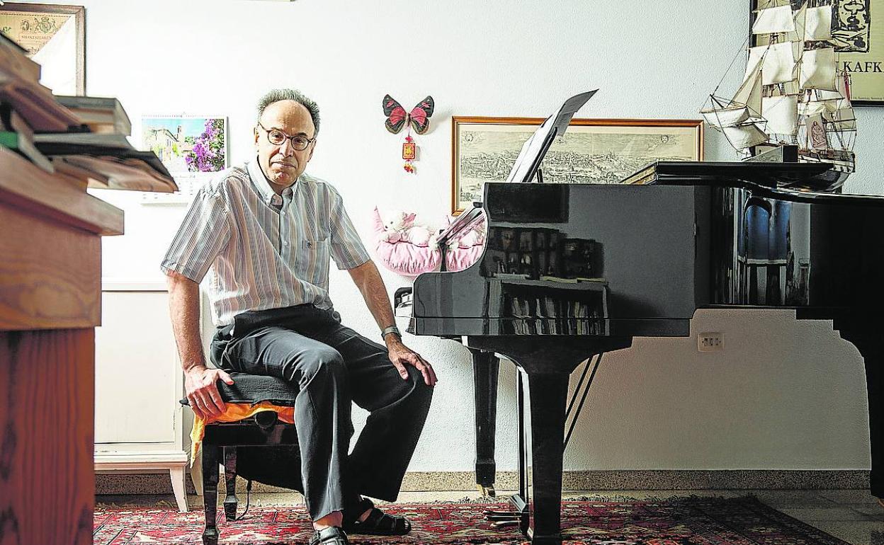 Benet Casablancas, en su estudio. 