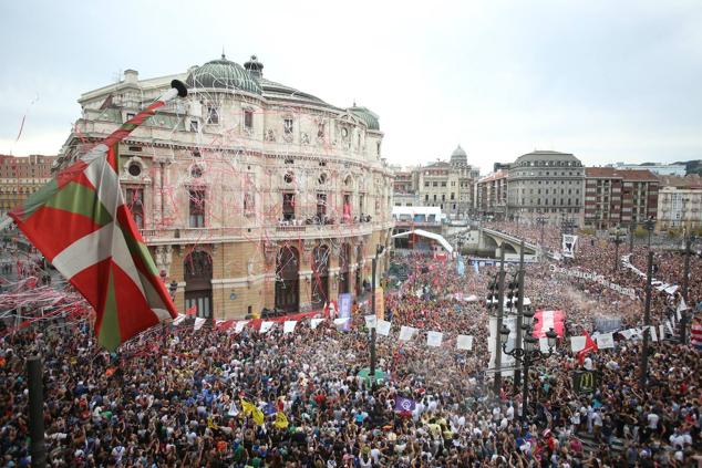 Fotos: Las imágenes del primer día de la Aste Nagusia