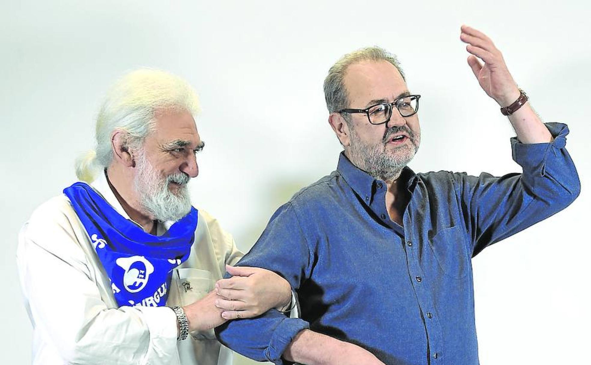 Marino Montero y Juan Bas.