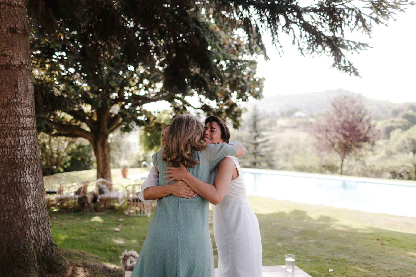 Fotos: De Aste Nagusia al &#039;altar&#039;: Las dos novias «sencillas» unidas por un diseñador vizcaíno en su boda