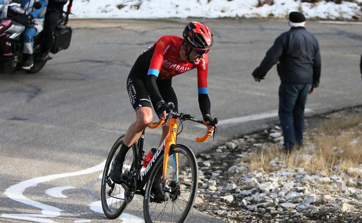 Wouter Poels no toma hoy la salida en la Vuelta. 