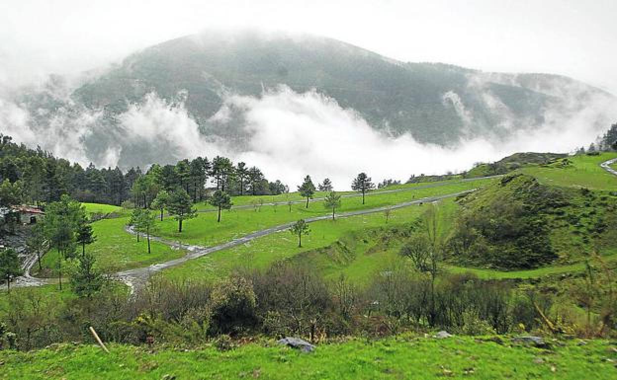 Entorno de Alén, donde la empresa promotora del proyecto ha solicitado instalar una estación meteorológica. 