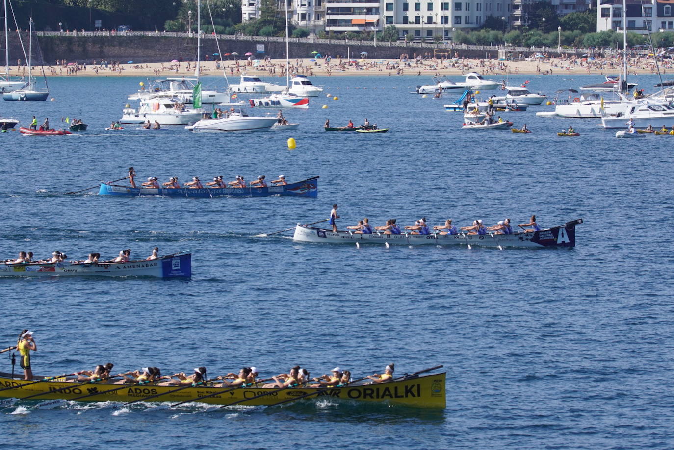 Fotos: Primera jornada de la bandera de La Concha