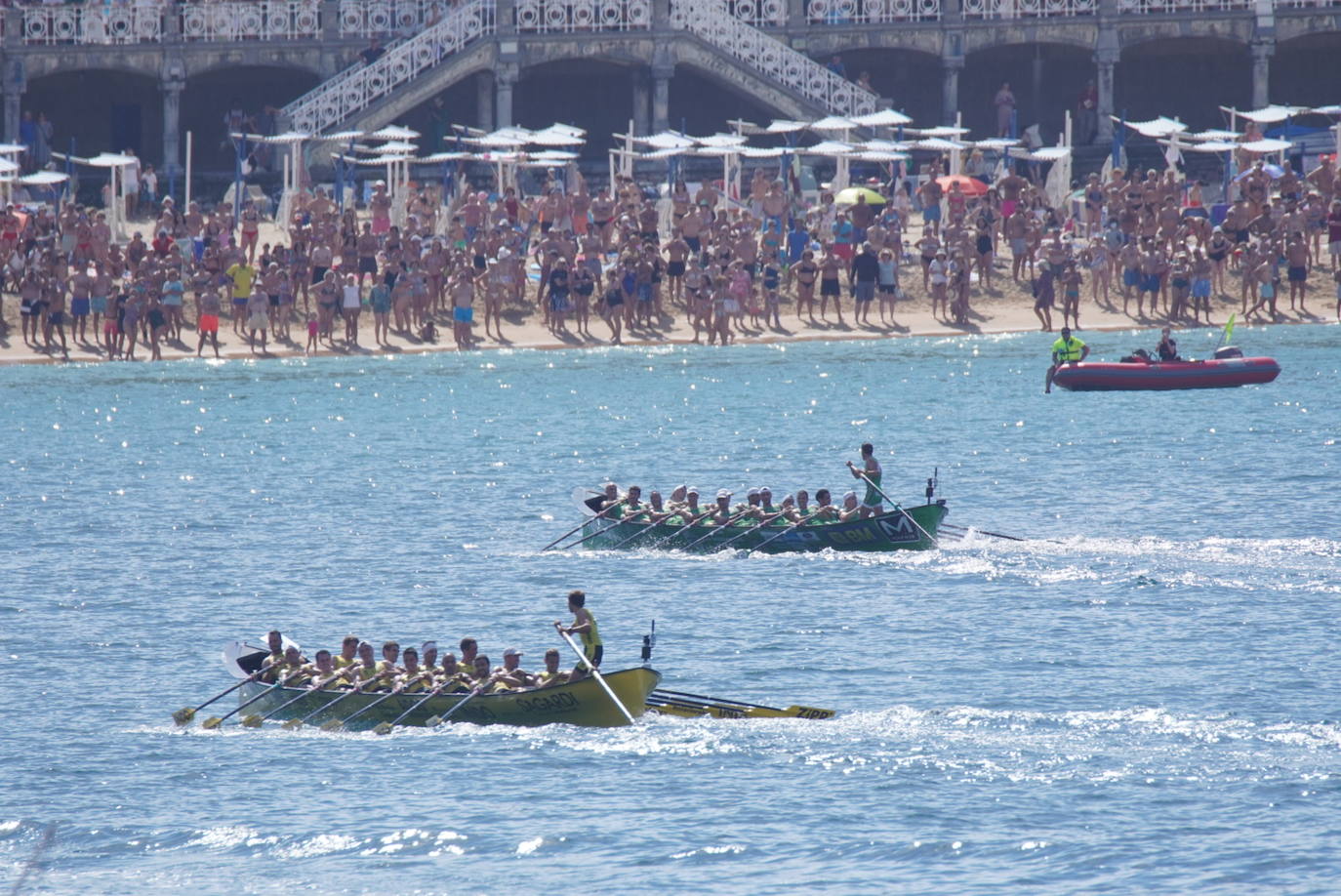 Fotos: Primera jornada de la bandera de La Concha