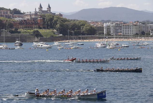Fotos: Primera jornada de la bandera de La Concha