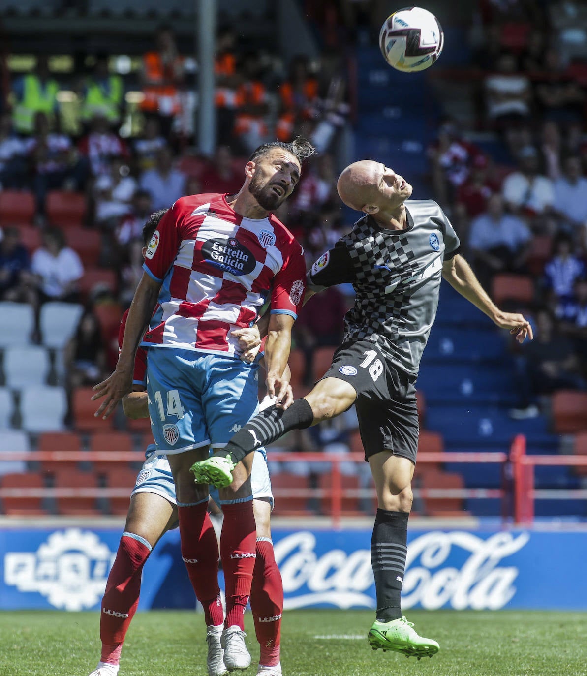 Fotos: El Lugo-Alavés, en imágenes