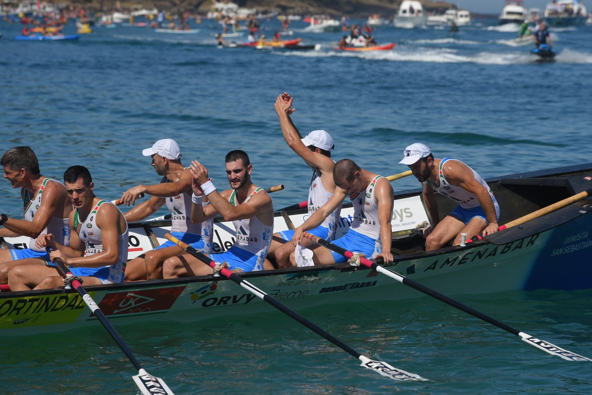 Fotos: Bandera de la concha