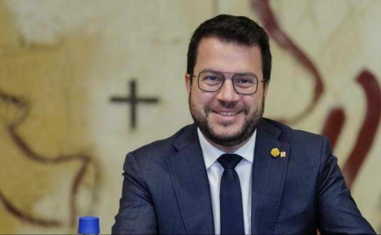 El president de la Generalitat, Pere Aragonès. 