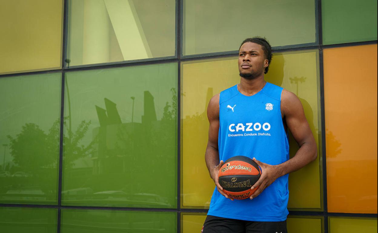 Enoch, el más destacado del primer partido de pretemporada contra el Zaragoza, ha entrenado todo el verano para ser diferencial este curso.