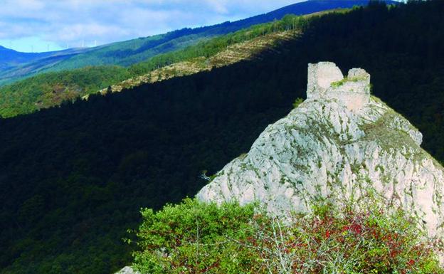 El castillo de Marutegi. 