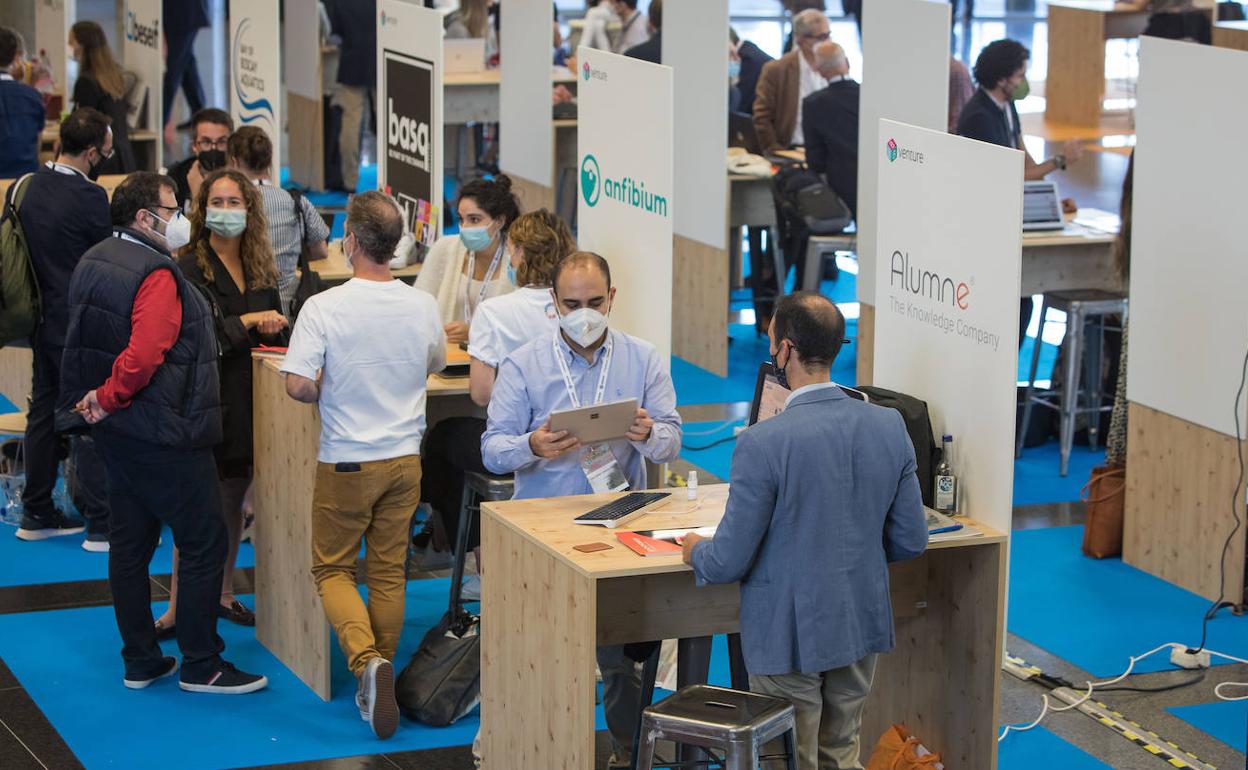 Stands en la pasada edición de B-Venture.