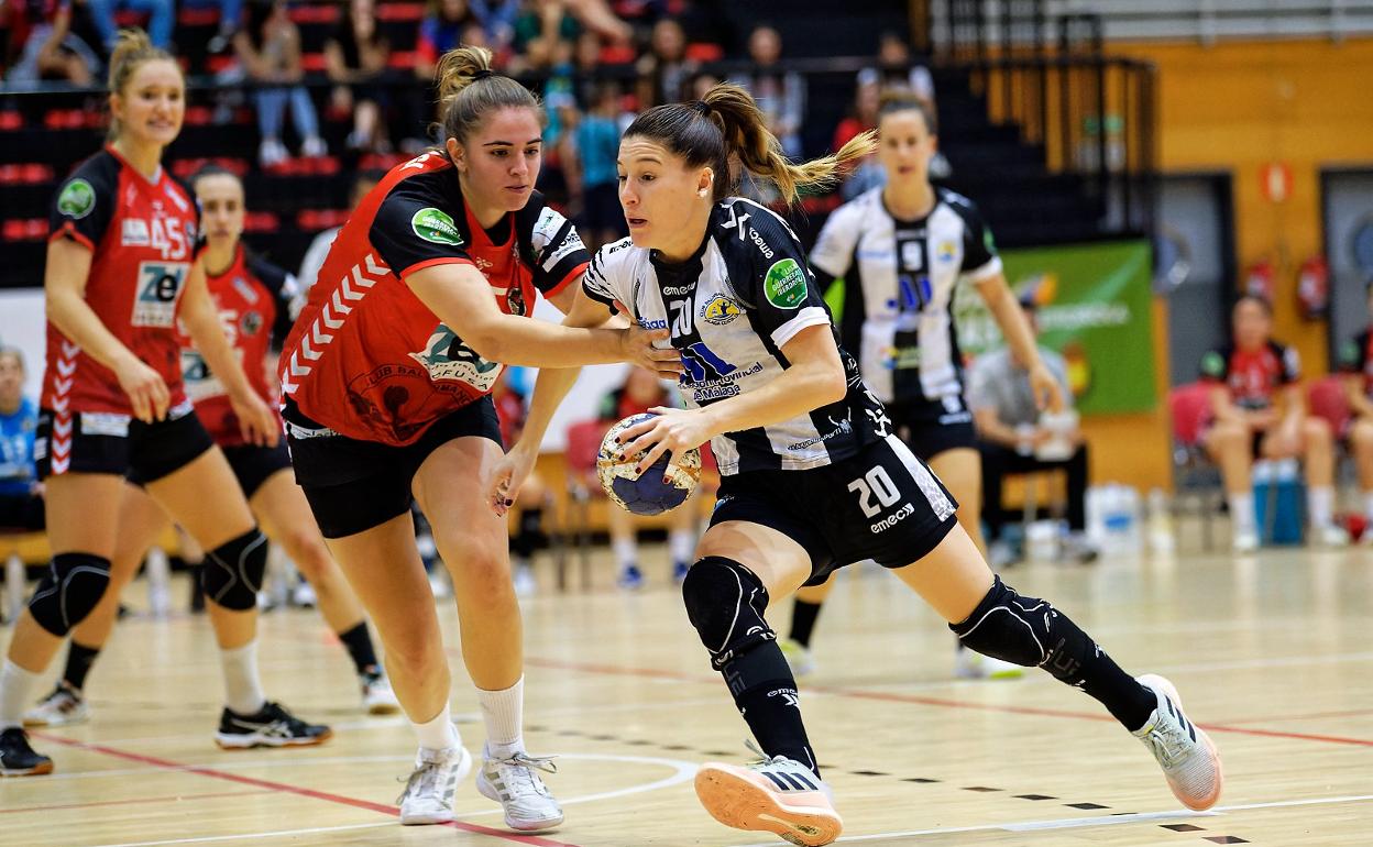 Imagen del encuentro entre el ZEV Zuazo y el Costa del Sol Málaga de este pasado sábado 