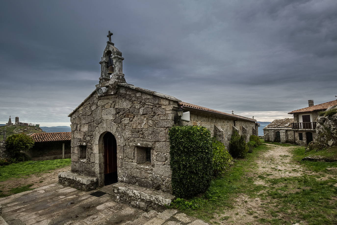 Ermita de Santa Tegra, A Guarda, Galicia.