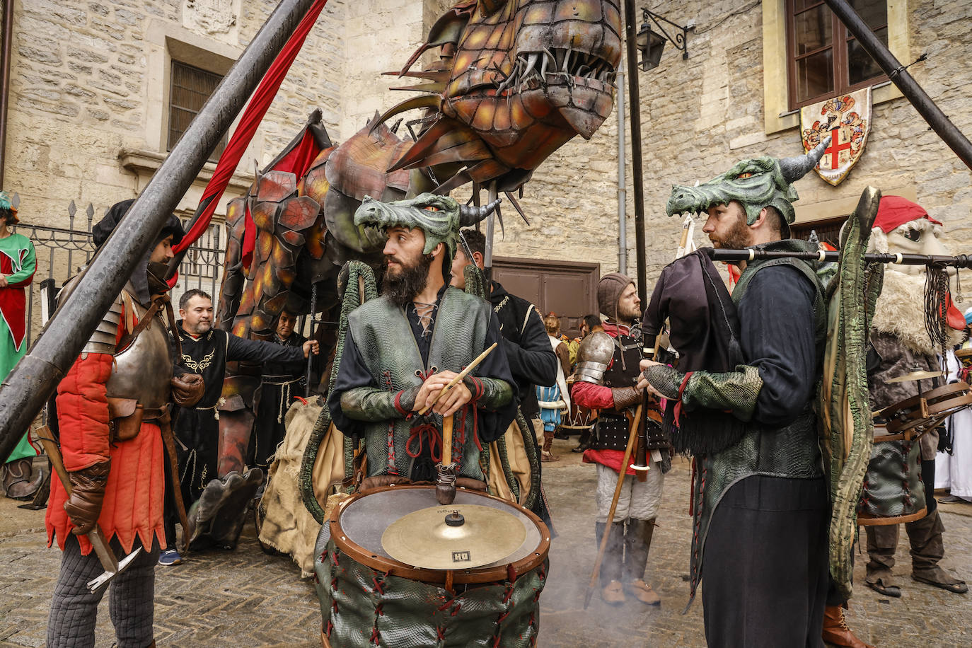 Fotos: La Edad Medieval envuelve Vitoria de nuevo
