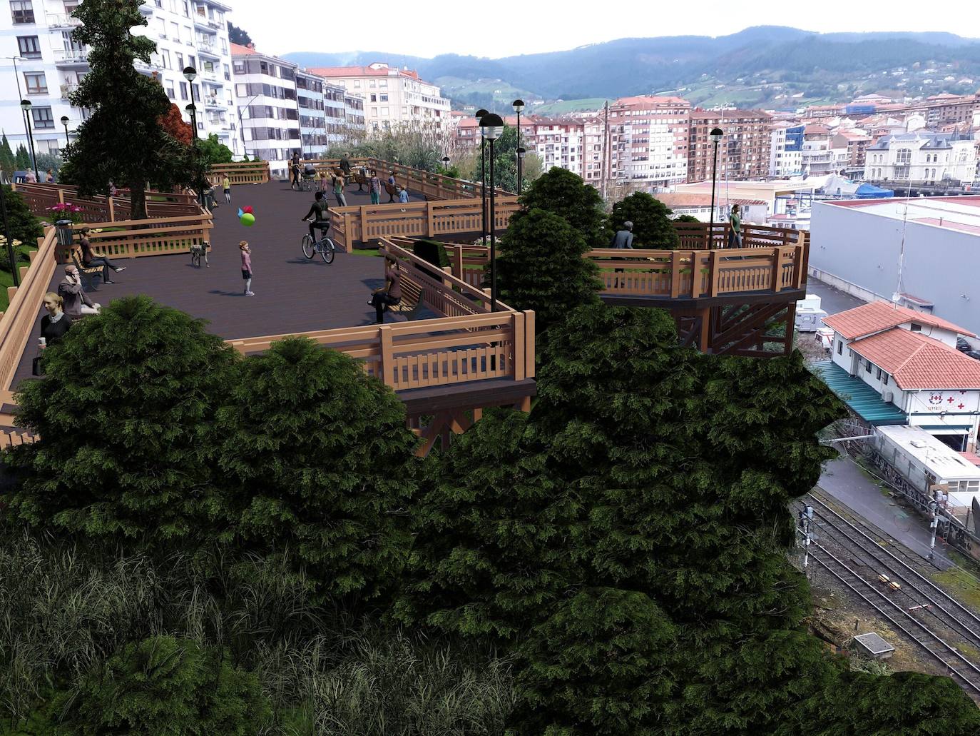 Una vía verde entre Bermeo y Mundaka ampliará la red de senderos en la Reserva de Urdaibai