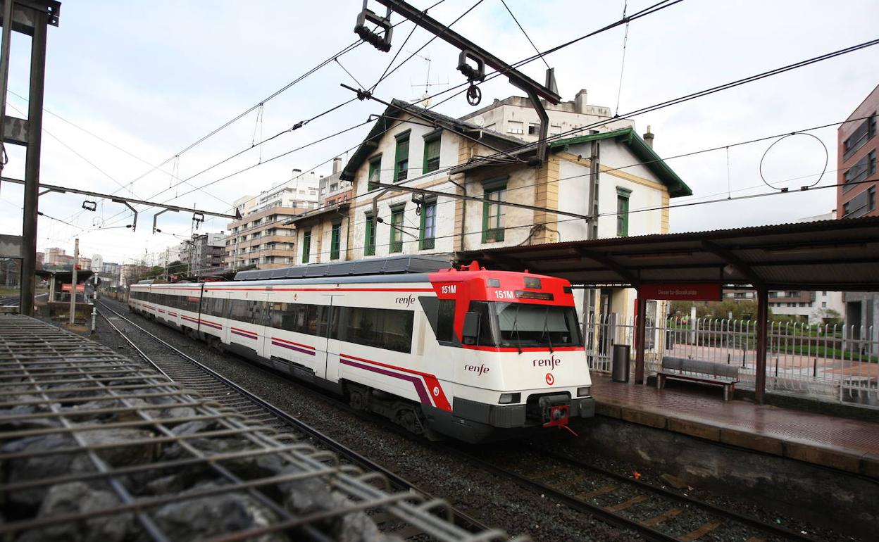 Imagen de archivo de la estacIón de Barakaldo. 