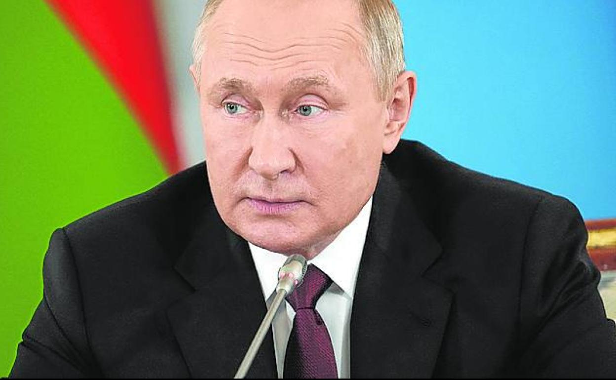 Putin, este viernes en San Petersburgo durante la cumbre de la Comunidad de Estados Independientes.