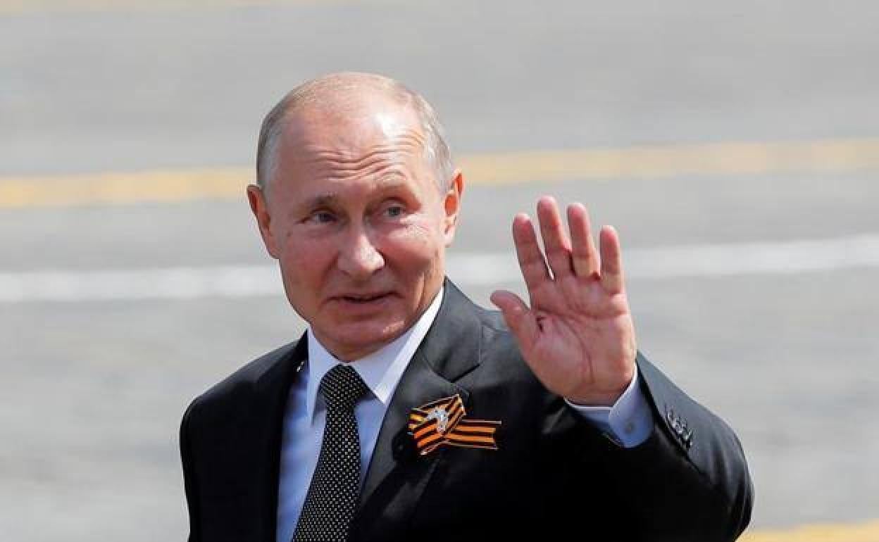 Vladimir Putin, presidente de Rusia. 