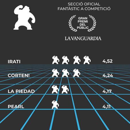 Imagen - Anuncio del festival publicado en redes con las primeras estimaciones del premio del público.