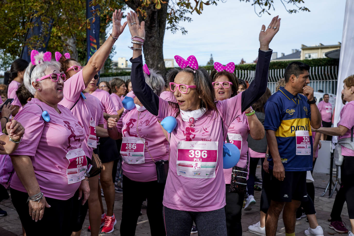 Fotos: Estas son las imágenes de la Carrera contra el Cáncer de Mama