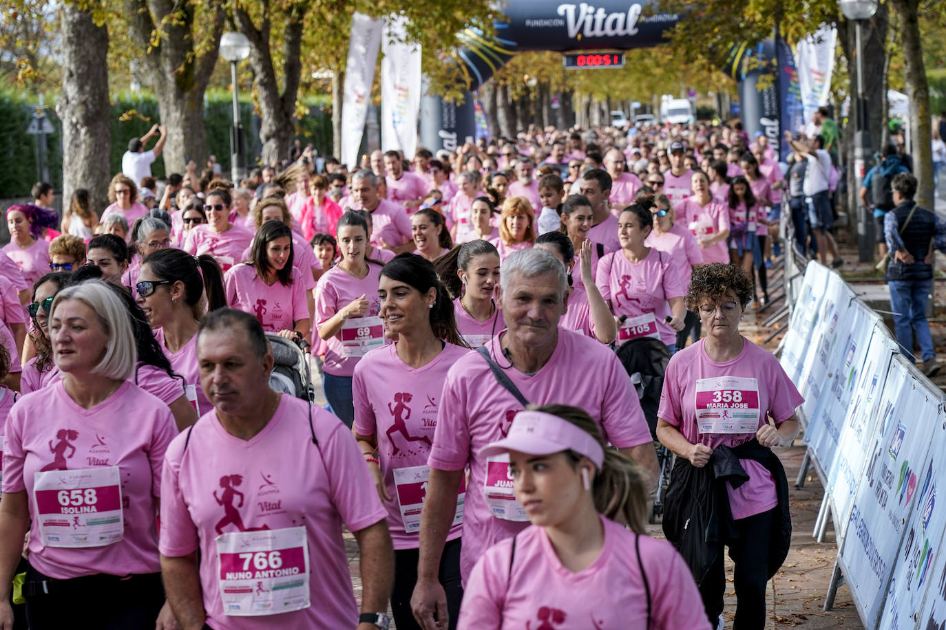 Fotos: Estas son las imágenes de la Carrera contra el Cáncer de Mama