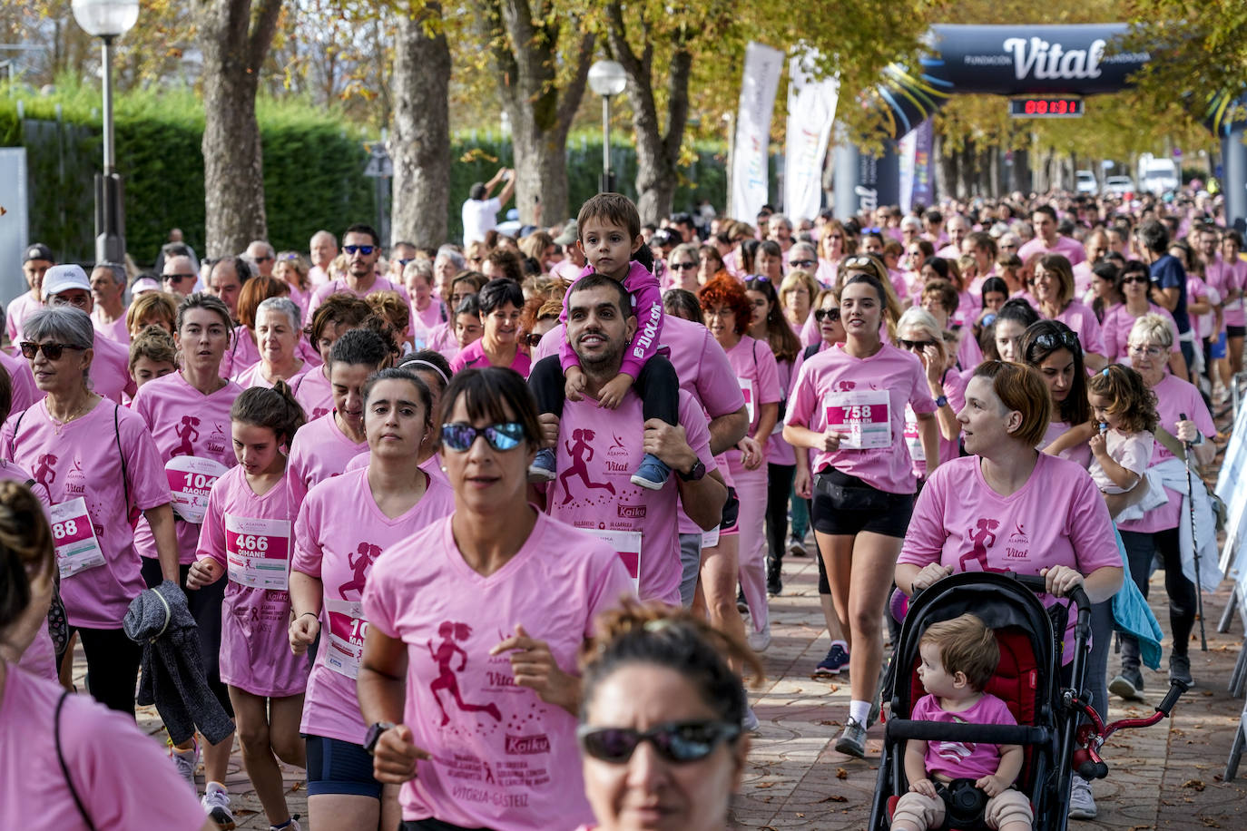 Fotos: Estas son las imágenes de la Carrera contra el Cáncer de Mama