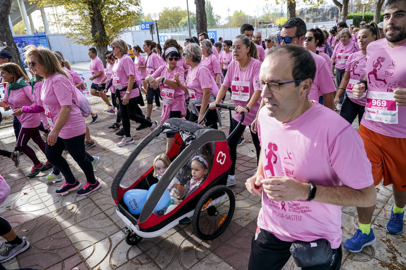 Fotos: Estas son las imágenes de la Carrera contra el Cáncer de Mama