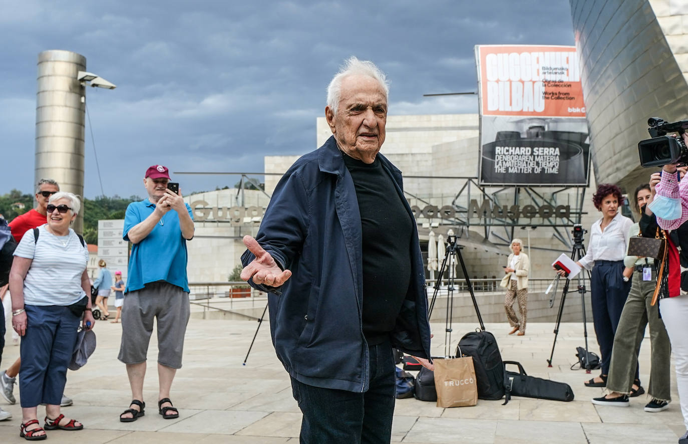 Fotos: Frank Gehry regresa a su museo ocho años después