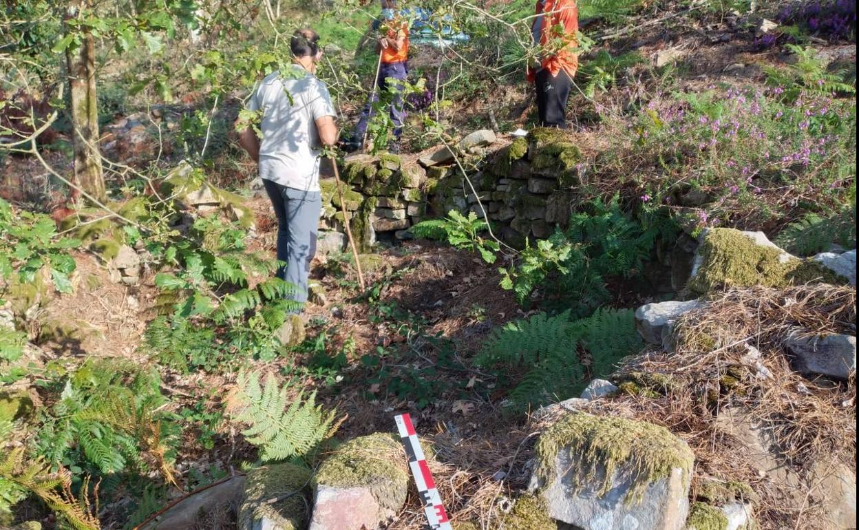 La proliferación de 'kortinas' en Okondo es muy importante. 
