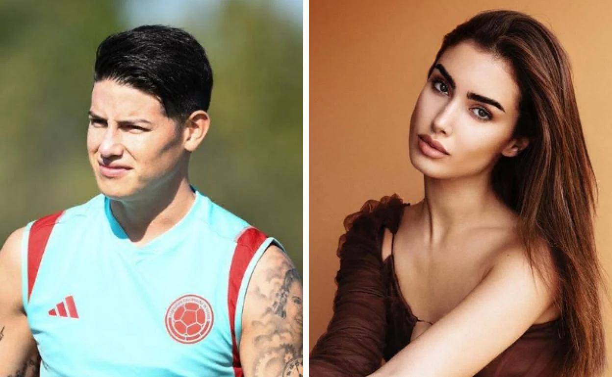 Rumores de romance entre una miss vasca y el futbolista James Rodríguez |  El Correo