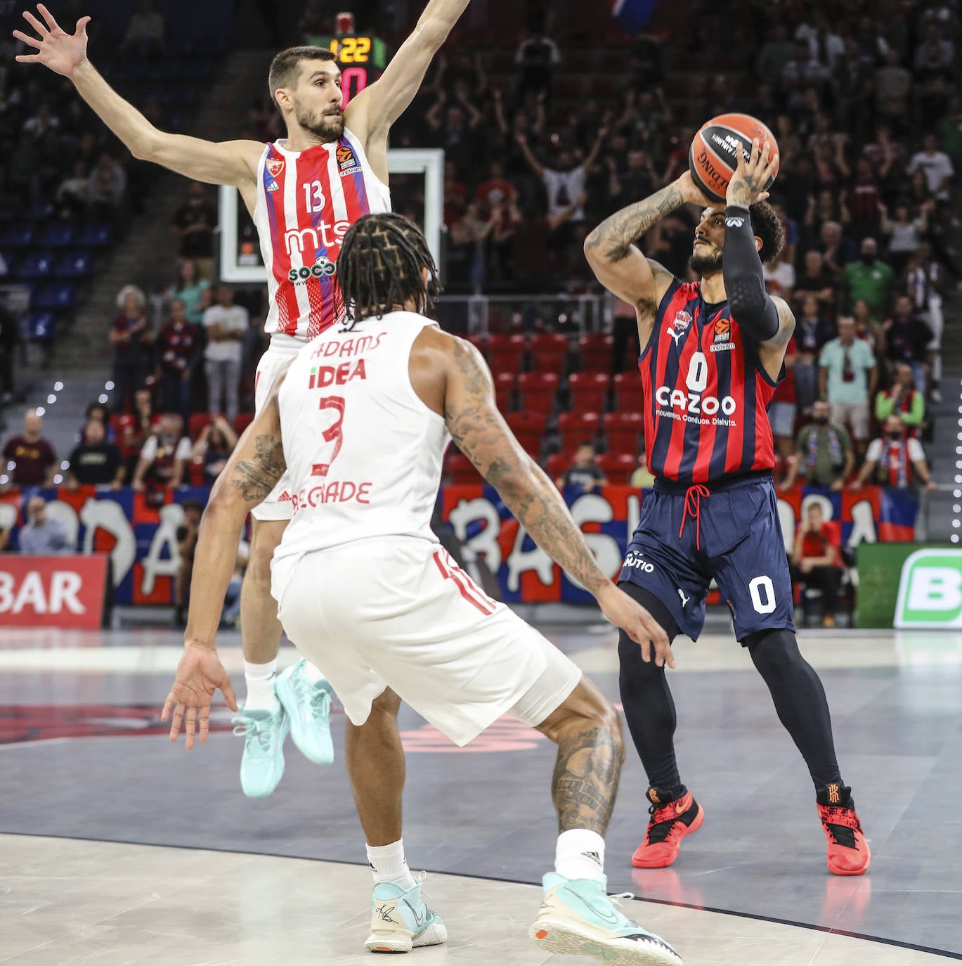 Fotos: Las fotos del Baskonia - Estrella Roja