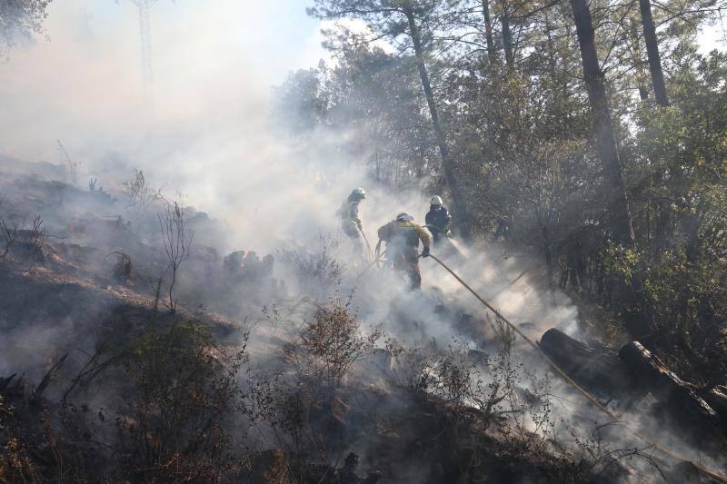 Fotos: El viento arruina las pucheras de Balmaseda