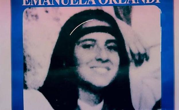 Imagen del cartel de búsqueda de Emanuela Orlandi. 