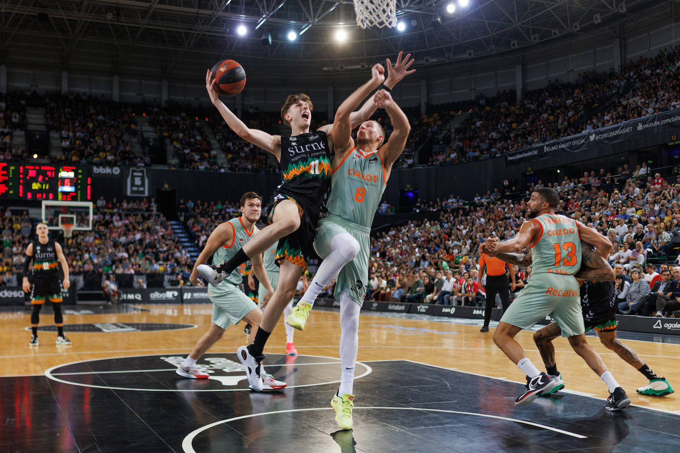 Fotos: Las mejores fotos del Bilbao Basket - Baskonia