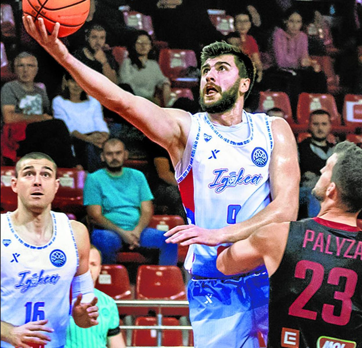 Delalic anota en el partido contra el Nymburk, que el Igokea ganó con facilidad. 