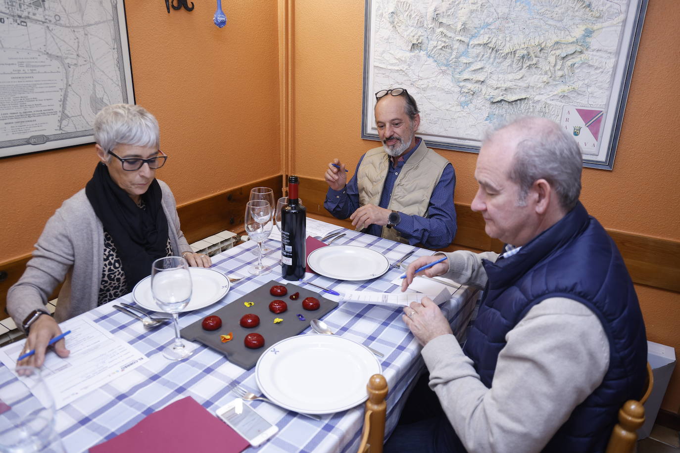 Fotos: La cena de Txoritokieta, en imágenes