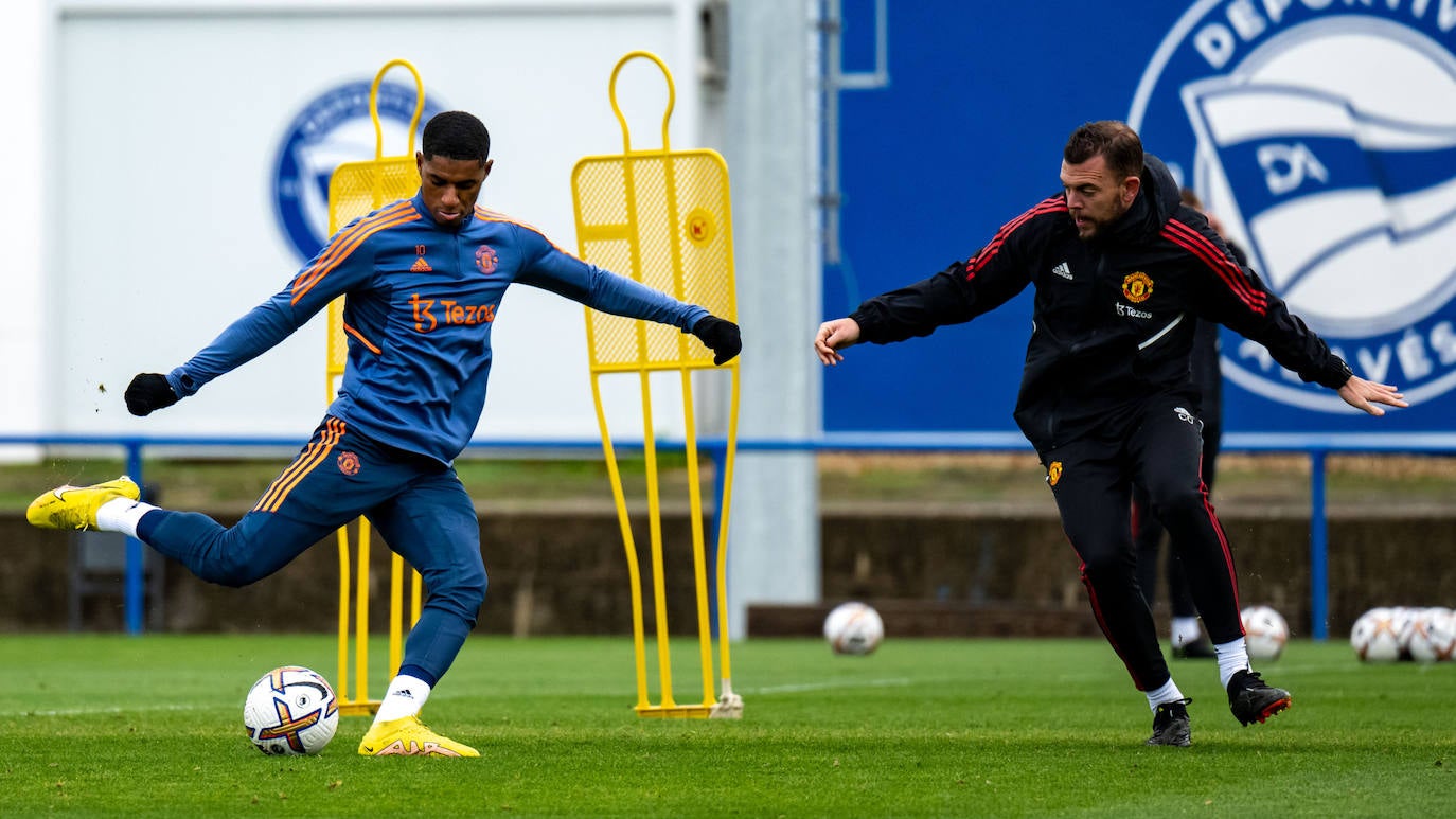 Fotos: El Manchester United entrena en Ibaia