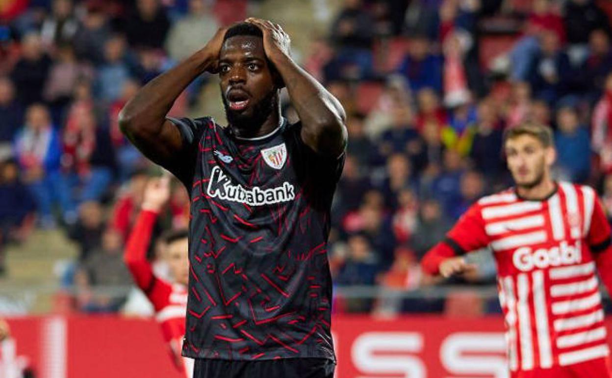 Williams se lamenta ante una ocasión fallada. 